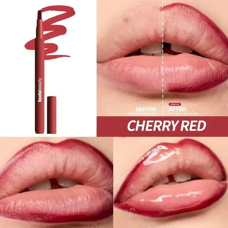 Delineador de Labios Mate – Lápiz Contorno de Larga Duración