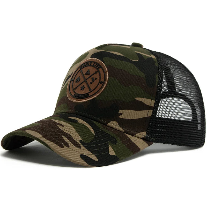 Gorra de Béisbol Unisex de Malla Transpirable, Ajustable y Ligera