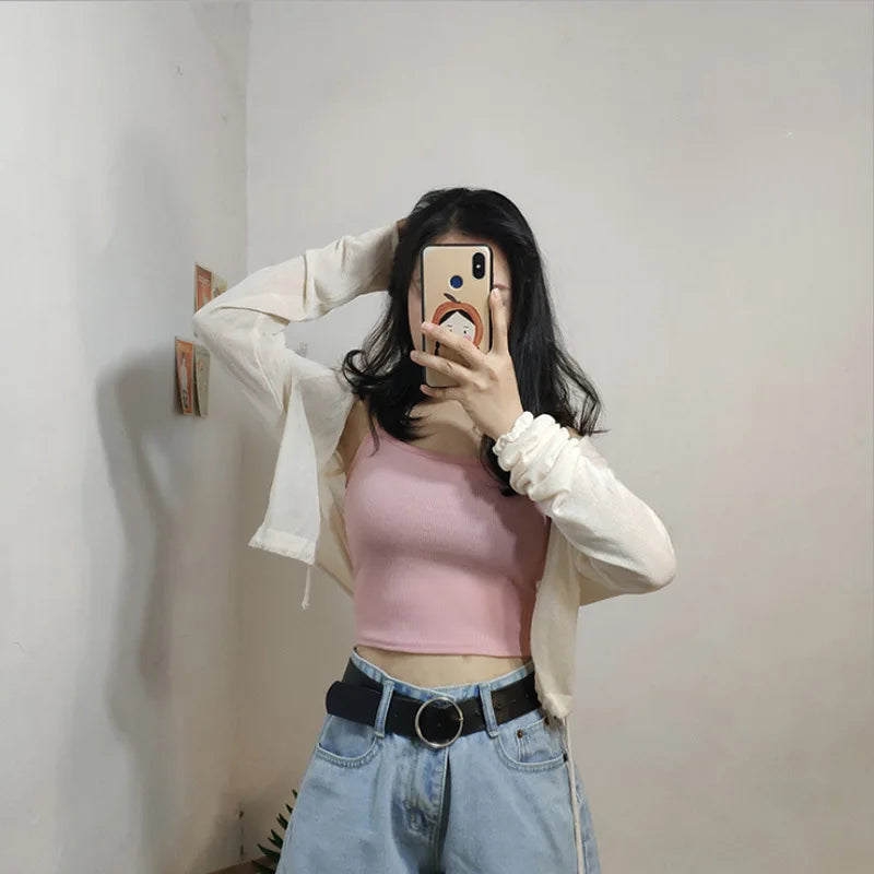 Top de Tirantes para Mujer Estilo Casual y Fresco