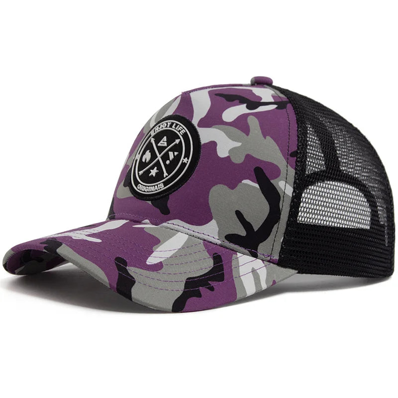 Gorra de Béisbol Unisex de Malla Transpirable, Ajustable y Ligera