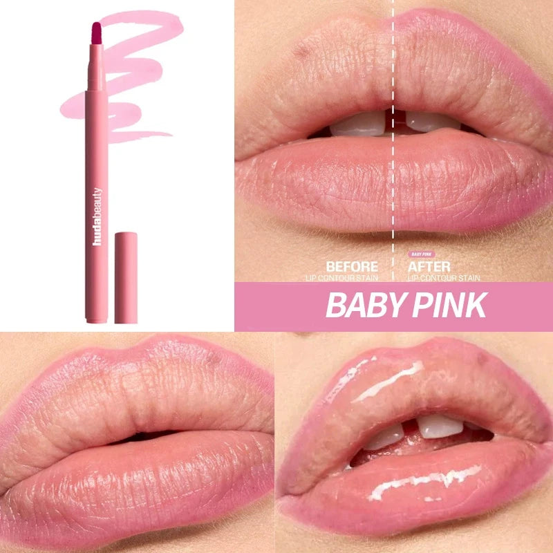 Delineador de Labios Mate – Lápiz Contorno de Larga Duración