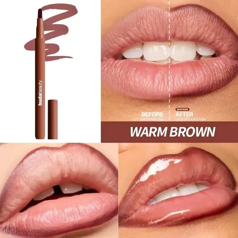 Delineador de Labios Mate – Lápiz Contorno de Larga Duración