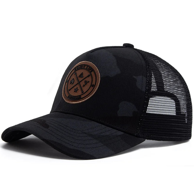 Gorra de Béisbol Unisex de Malla Transpirable, Ajustable y Ligera
