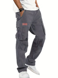 Pantalón Cargo Multipocket para Hombre – Estilo Americano, Corte Recto y Holgado