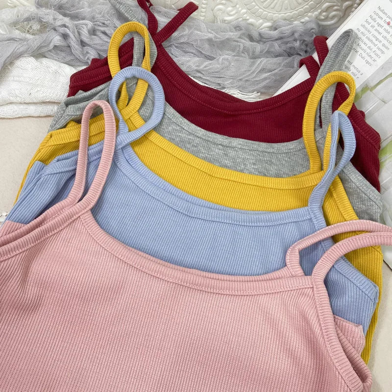 Top de Tirantes para Mujer Estilo Casual y Fresco
