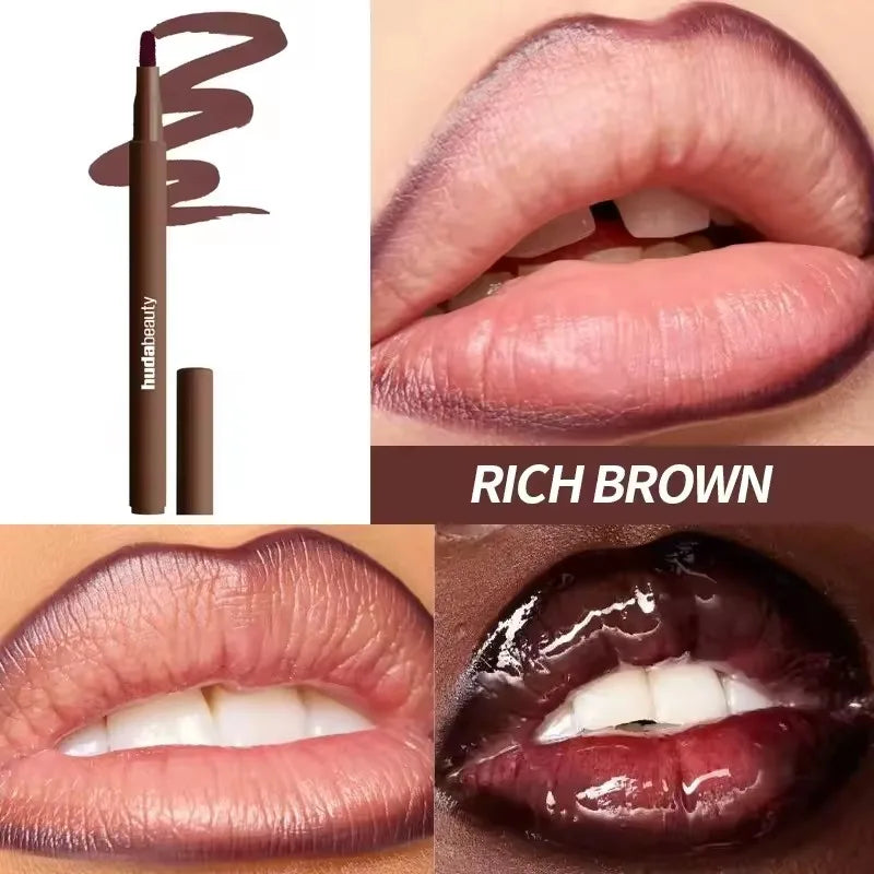 Delineador de Labios Mate – Lápiz Contorno de Larga Duración