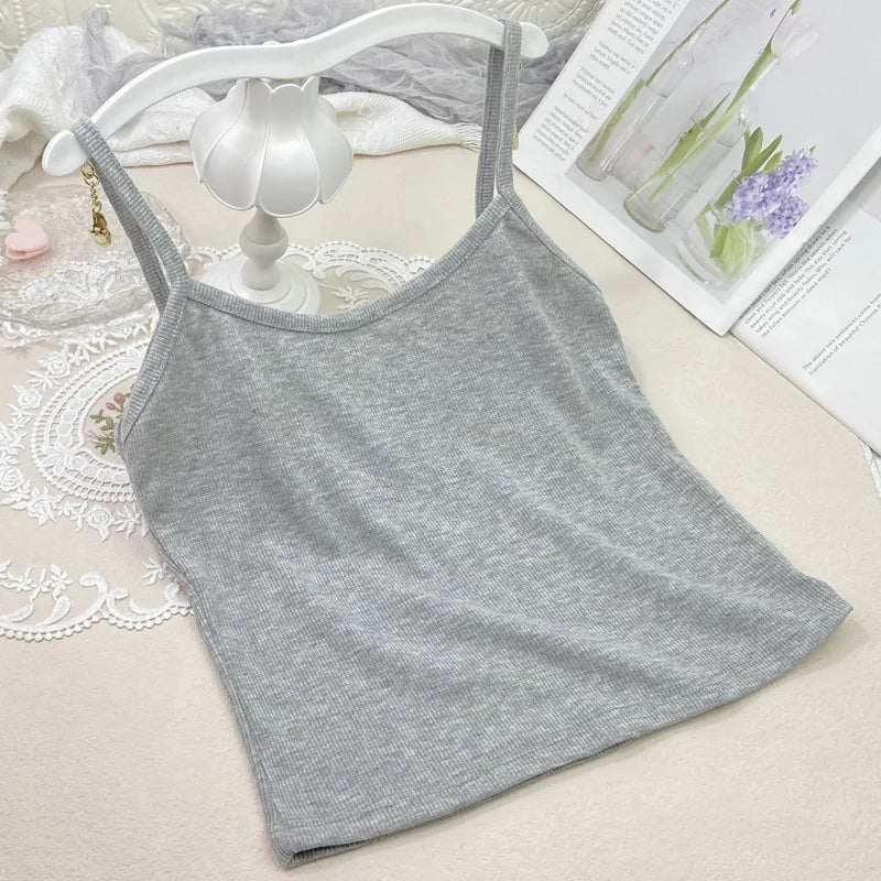 Top de Tirantes para Mujer Estilo Casual y Fresco