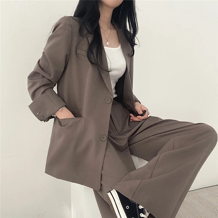 Conjunto Blazer y Pantalón  para Mujer – Traje Casual Elegante