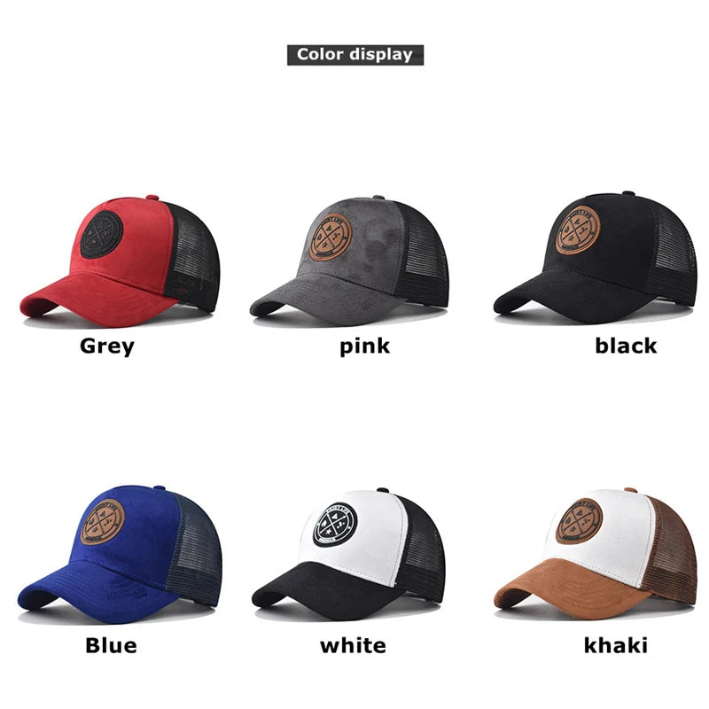 Gorra de Béisbol Unisex de Malla Transpirable, Ajustable y Ligera