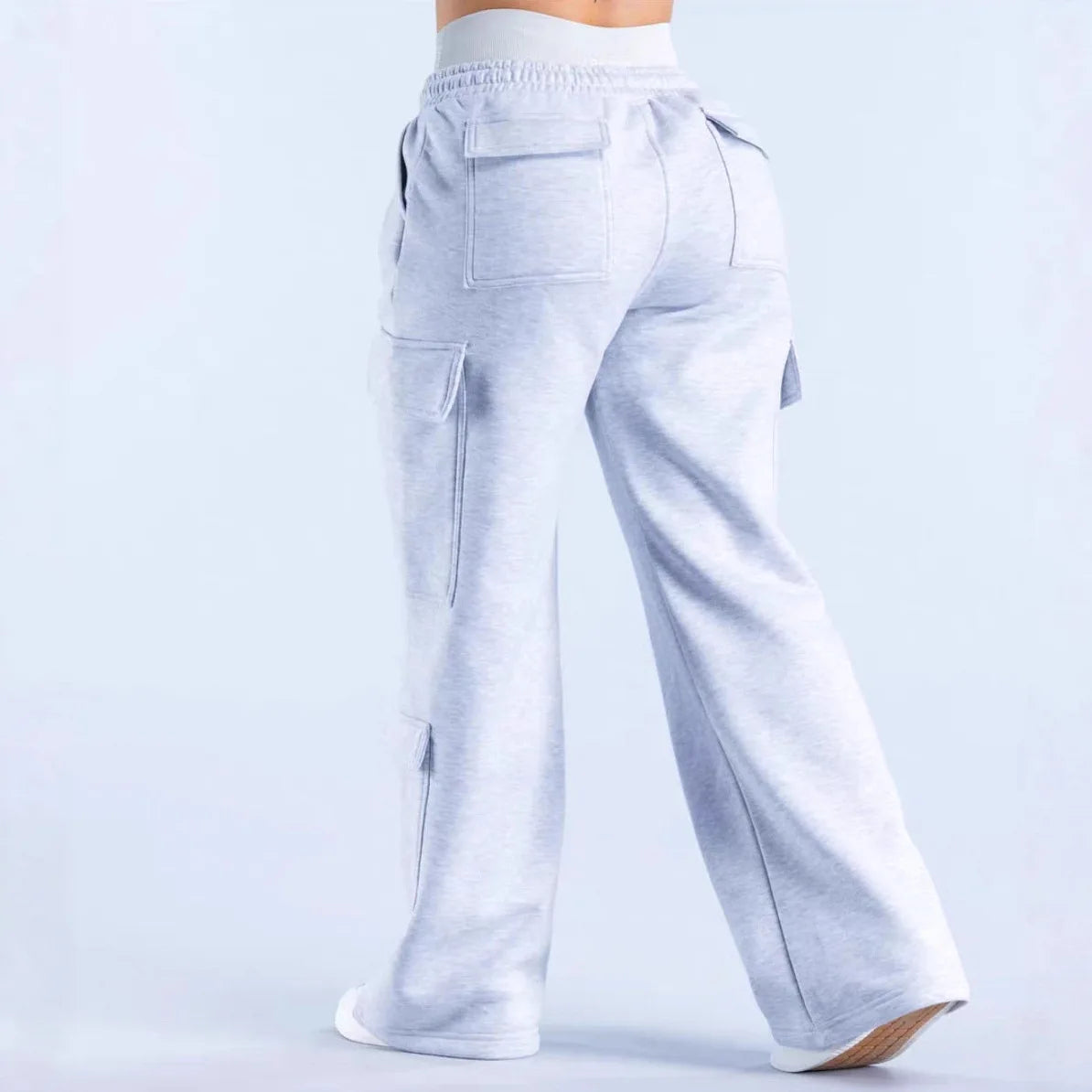 Pantalón Casual Recto de Mujer con Bolsillos - Primavera/Verano