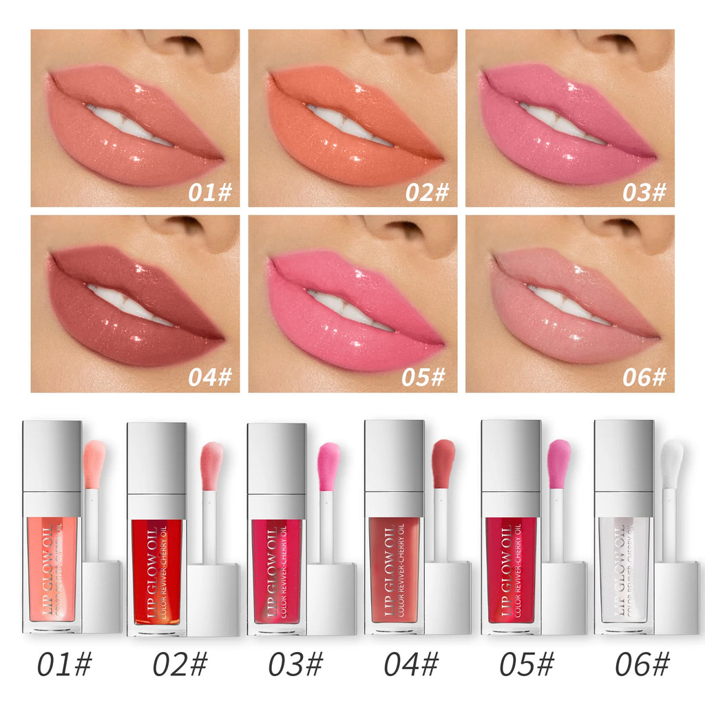 Aceite Labial Crystal Jelly – Gloss Hidratante y Voluminizador con Efecto Glow
