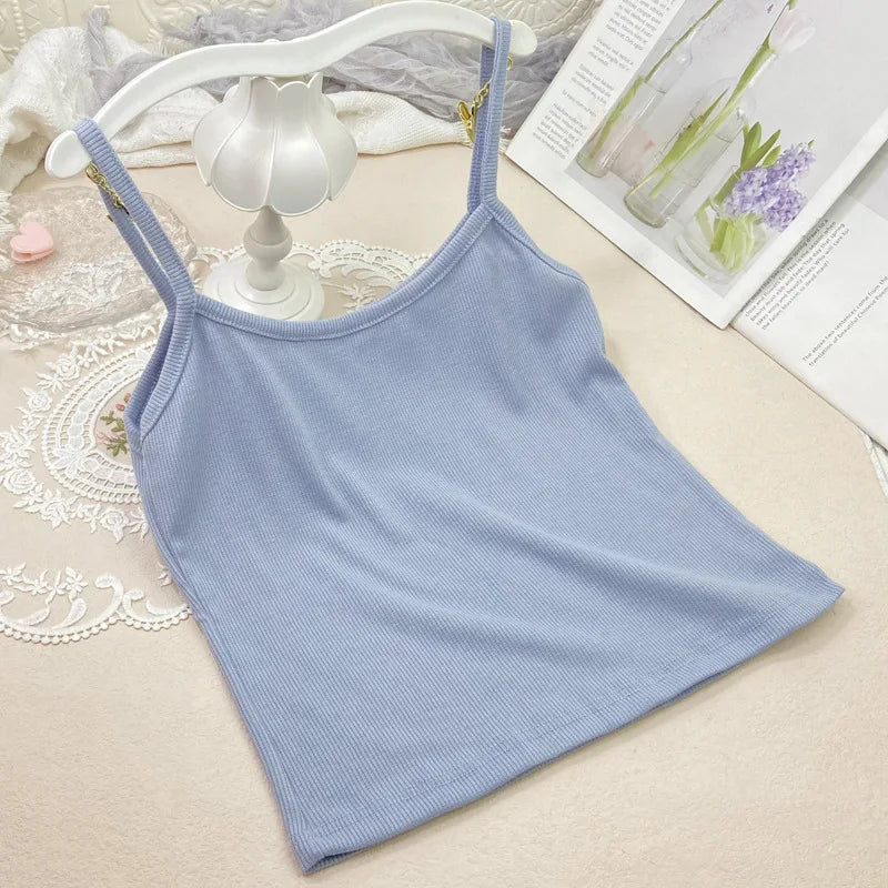 Top de Tirantes para Mujer Estilo Casual y Fresco