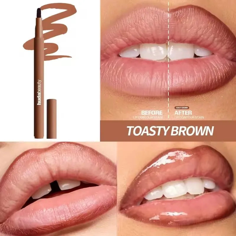 Delineador de Labios Mate – Lápiz Contorno de Larga Duración