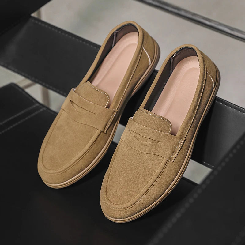 Mocasines Slip-On para Hombre – Ligeros, Transpirables y Cómodos para el Día a Día